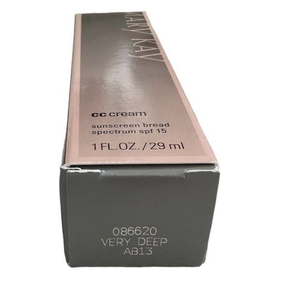 Mary Kay CC Cream SPF 15 Makeup Foundation Face Cream VERY DEEP NIB - Picture 8 of 8